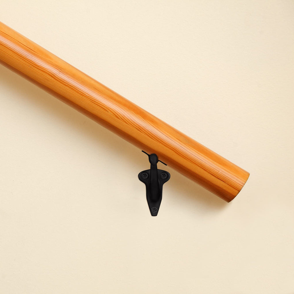 Standard Handrail Bracket, Matte Black