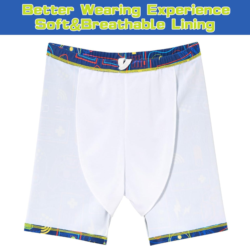 Toddler Boy Swimsuit Kids Swimsuit Boys Two Pieces Shark Swimsuit Toddler Rash Guard and Trunk