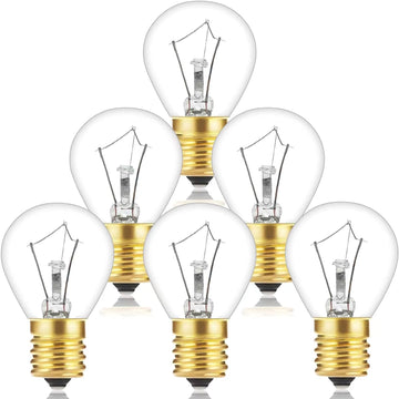 Lava Lamp Bulb 25 Watt, E17 Intermediate Base 6 Packs The Lava Original Replacement Bulb for 14.5-Inch Lava Lamp