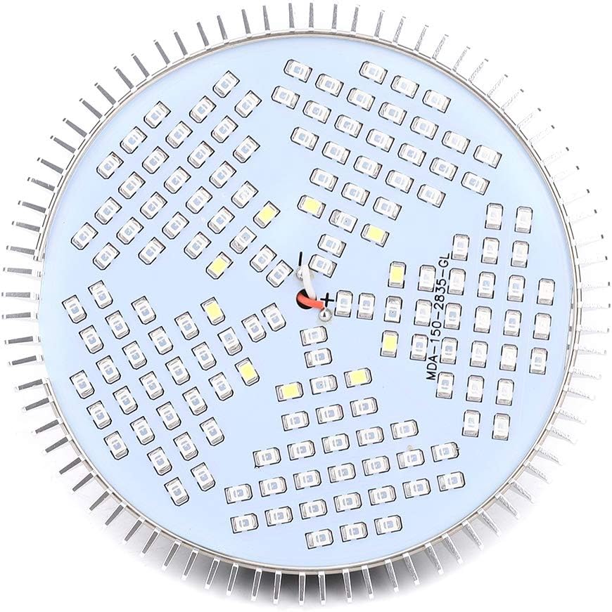 LED Plant Grow Light Bulb, 150LED Full Spectrum with E27 Base for