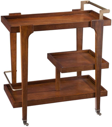 Holly & Martin Zhori Midcentury Modern Bar Cart