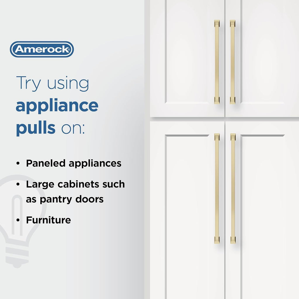 12" Monument Matte Black Appliance Pull