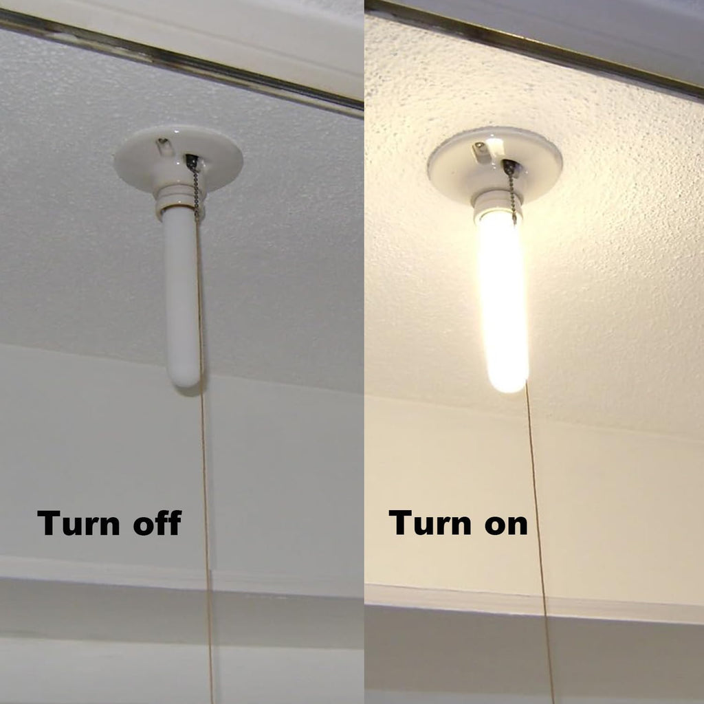 LED Light Bulb T10 Dimmable Flick-Free Matt White 6W Soft White 3000k CRI95 600LM, 60W Equivalent Vintage LED Edison