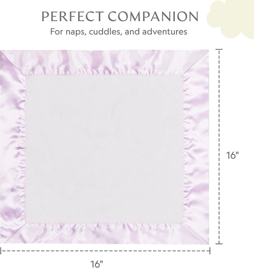 Loveys for Babies, 16 x 16 Security Blanket, Lavender