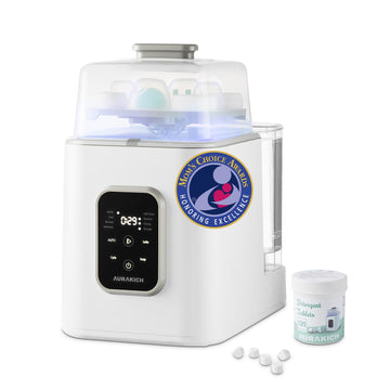 All-in-One Baby Bottle Washer & Sterilizer - 19-Min Quick Wash