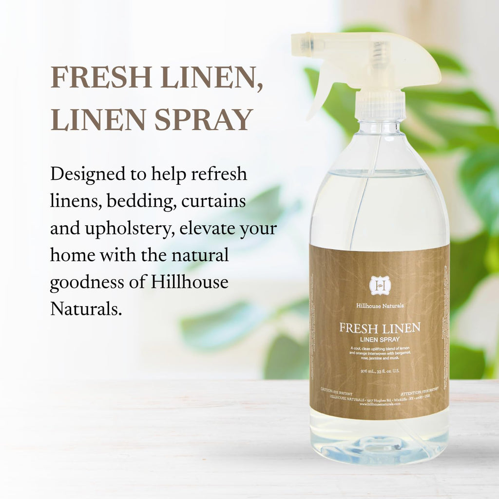Linen Spray - Made in the USA - Fresh Linen Scent - 1L