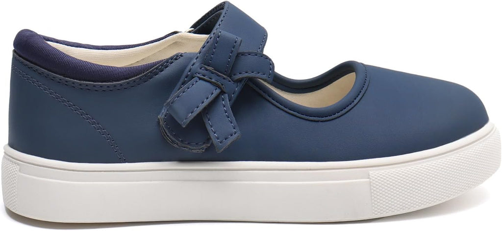 Girls Mary Jane Shoes Kids School Uniform Flats