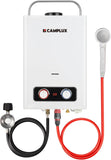 Pro 6L Portable Tankless Water Heater, Mini Sized Outdoor Propane Gas Water Heater with Portable Handle