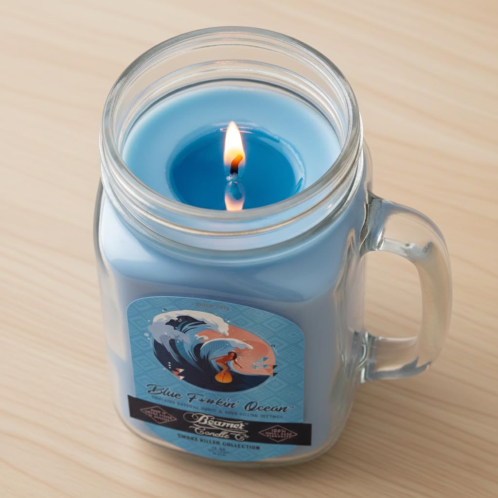 Candle Co. Blue Ocean Candle, Large 12 oz
