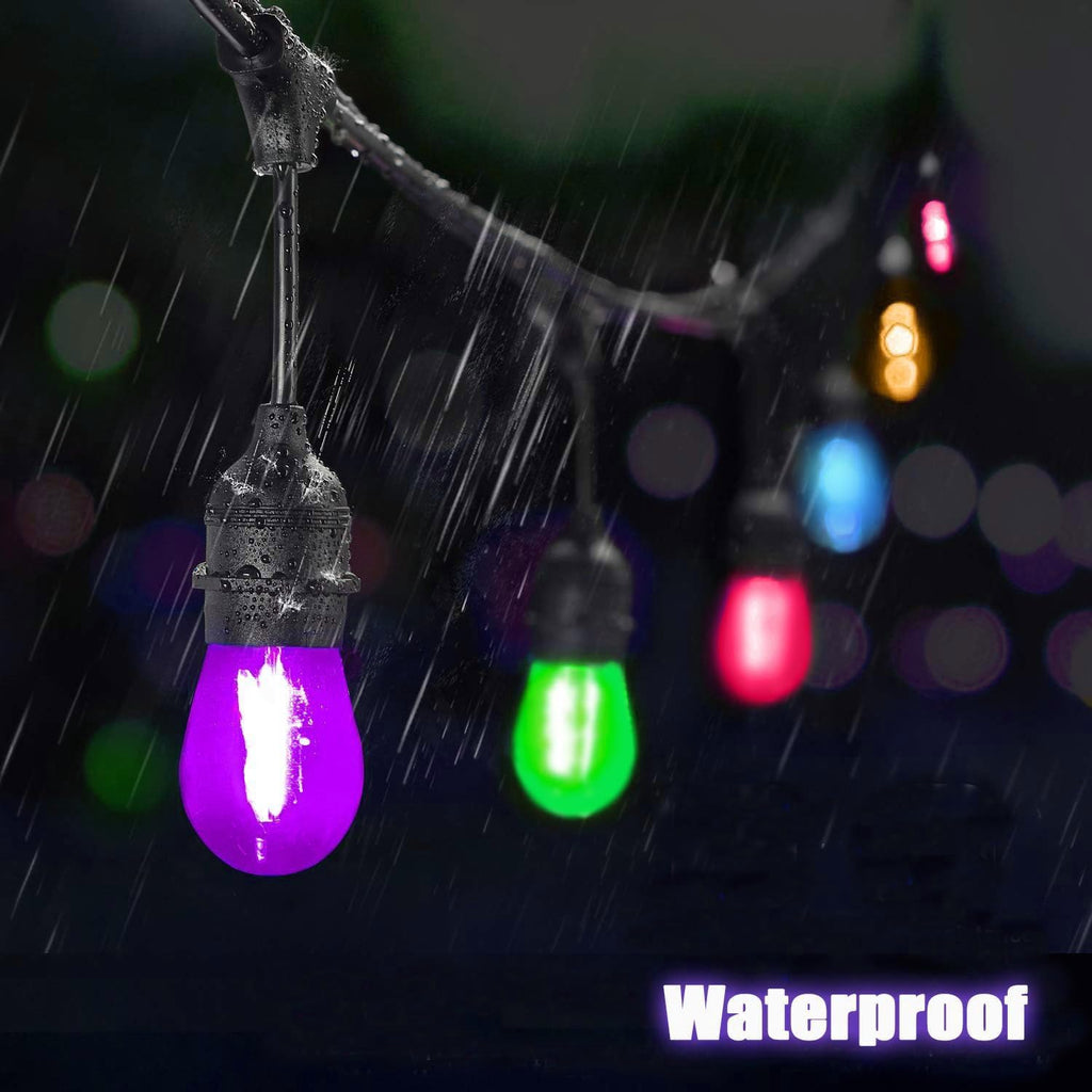 2 Watt S14 Red Blue Green Yellow Purple Light Bulb LED Replacement Bulbs