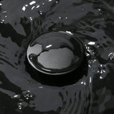 Black Bathroom Sink and Faucet Combo -VOKIM 19"x15" Bathroom Vessel Sink Rectangle Above Counter Matte Black Porcelain