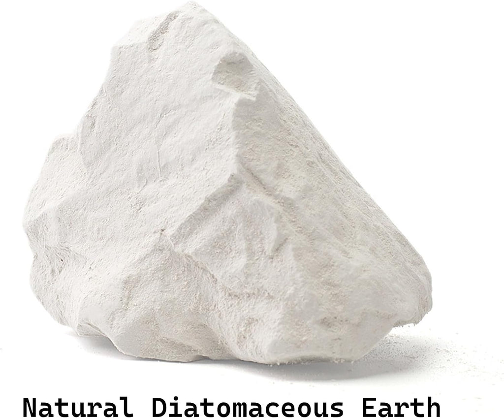 Diatomite Coasters Set, Marble & Wood, Absorbent, Diatomaceous Earth, Modern Home Decor & Accessories - Set of 4