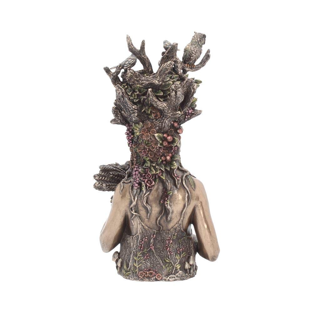 Gaia Bust Figurine 30cm Bronze