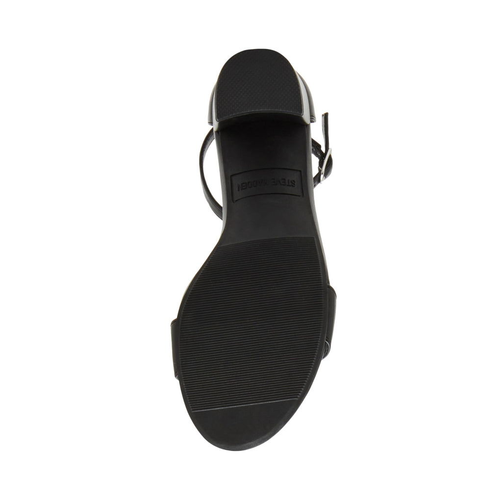 Carrson Heeled Sandal, Black Smooth, 7