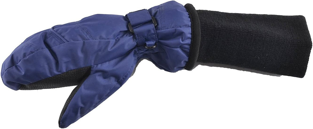 Kids Waterproof Long Cuff Winter Mittens