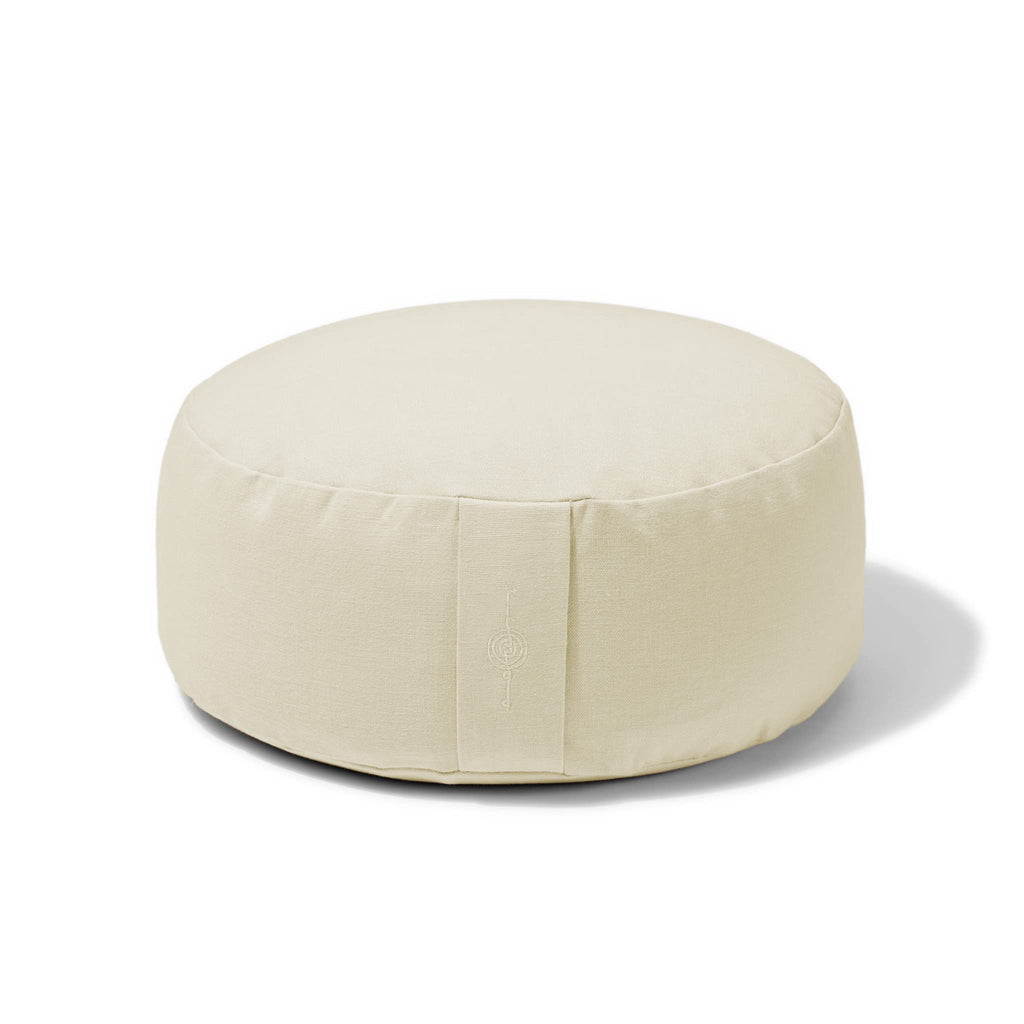 Meditation Cushion Set - Zafu Meditation Pillow and Zabuton Floor Cushion - Adjustable Organic Buckwheat and Cotton