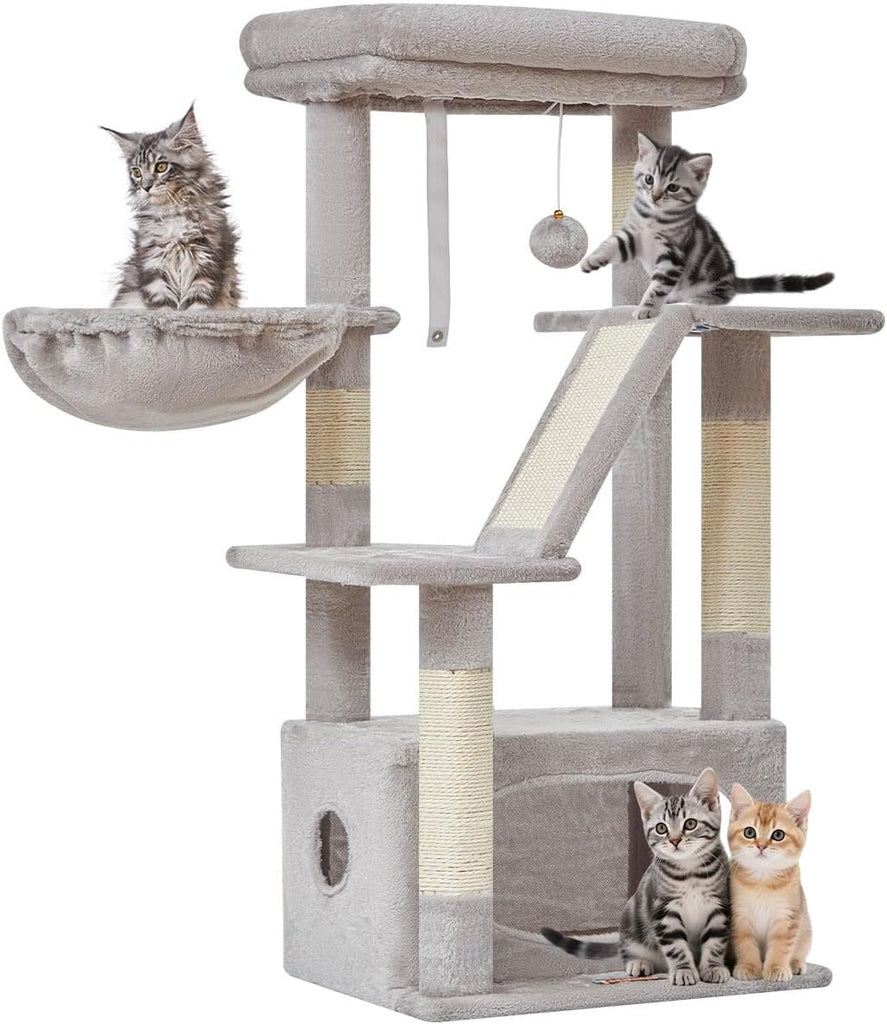 Cat Tree, 38.5In Cat Tower for Indoor Cats, Suitable for Kittens