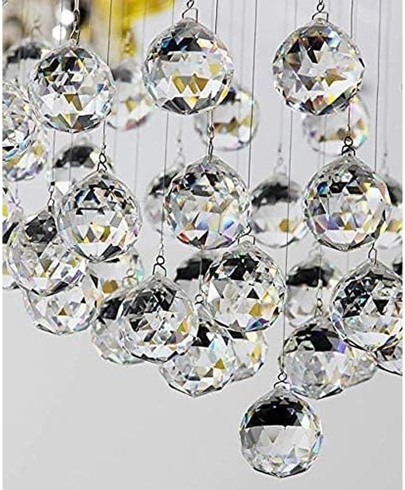 13 Pack 20mm/30mm/40mm Clear Crystal Ball Prisms Suncatchers for Window - Rainbow Maker Sun Catcher Indoor Window