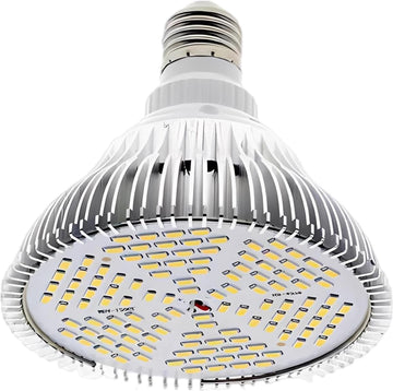 E27 Full Spectrum Grow Light, 26W Plant Light Bulb, Par38 Sunlight, 150 Led, 4.7 X 4.9 In, Full Wave Band