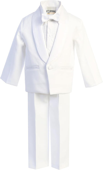 Made in USA and Toddler Tuxedo - Infant Boy Baby Suit - Little Boys Tux Kids - Trajes para Bebes Niño
