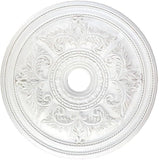 Ceiling Medallion, White, 0.1 x 0.1 x 1.5