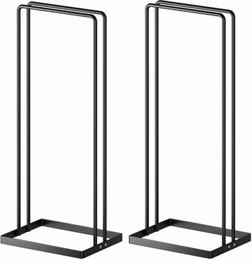 Hanger Organizer 2 Pcs, Coat Hanger Holder Stand Clothes Hangers Stacker for Laundry Room Organization, Clothes