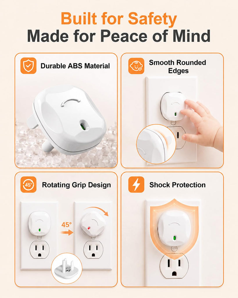 Outlet Covers Baby Proofing, 40 Pack Child Proof Outlet Plug Covers