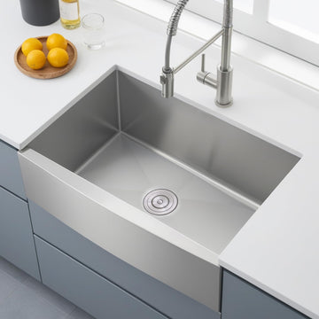 33 Inch Farmhouse Sink Stainless Steel Apron Front