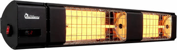 DR-239 3000W Indoor & Outdoor Infrared Patio Heater, Wall or Ceiling Mount, IP55 Weatherproof, Commercial or