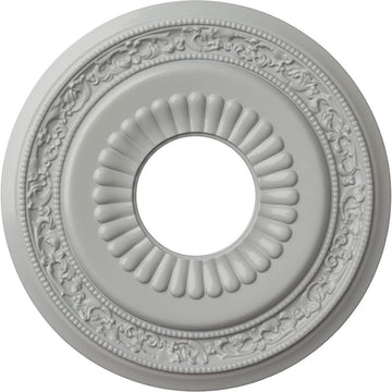 Lauren Ceiling Medallion fits Canopies up to 6 1/4, Frost