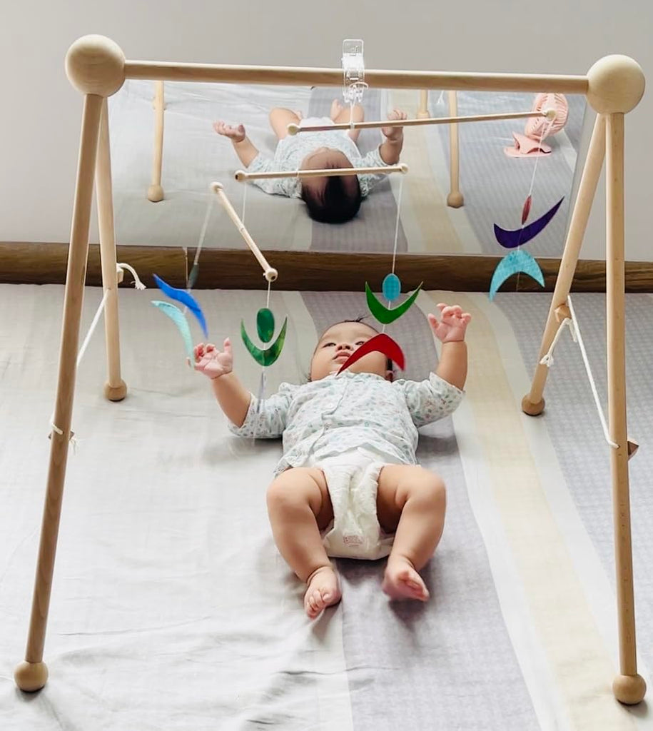 Set of 4 Portable Montessori - Munari, Gobbi, Octahedron, Dancers. Montessori Mobile, Baby Mobile, Hanging Mobile