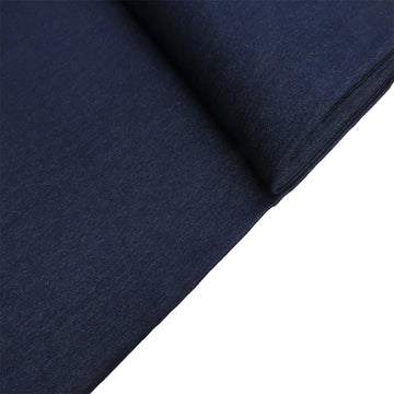 Denim Fabric, 62-64" Wide, 100% Cotton, Over 100 Yards In Stock - 5 Yard Bolt - Indigo Denim