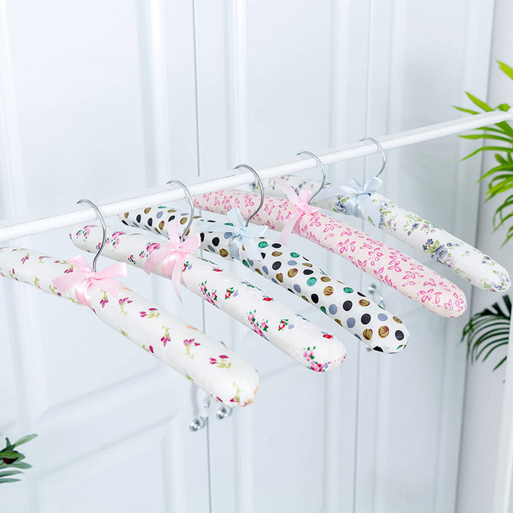 Padded Hangers for Women Clothing, Satin Padded Hangers for Closet Bedroom