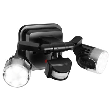 Motion Sensor Outdoor Lights, 450° Adjustable Security Light Dimmable Dusk to Dawn Flood Lights Outdoor, 180°