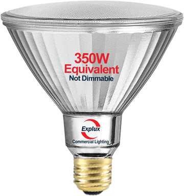 Ultra Bright PAR38 Outdoor Flood Light, 350W Equivalent, 5000K, 1-Pk