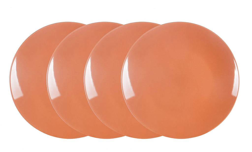 Color Wave Stoneware 16pc Dinnerware Set, Honey Milk
