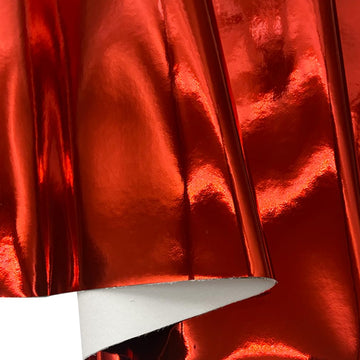 Glossy Patent Mirror Vinyl 16"x54" Soft and Waterproof Leatherettes Fabric Shiny Faux Leather for Shoes Bags Clothing