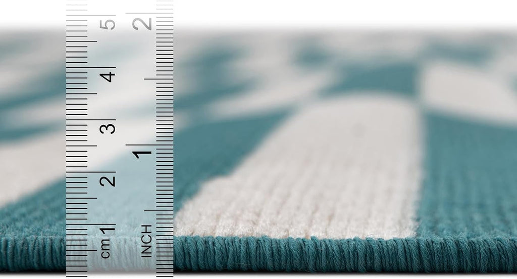Soho Rug - 10' x 13' Turquoise Low Rug