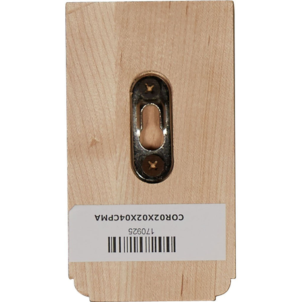 Capistrano Mission Wood Corbels, 2 1/2"W x 2 3/4"D x 4 1/2"H, Rubberwood