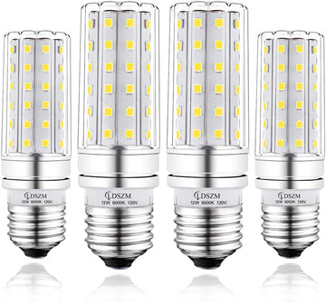LED Light Bulb 100w Equivalent 1200 Lumen 6000K Cool Daylight White 12W LED Super Bright Bulb E26 Base Non-Dimmable