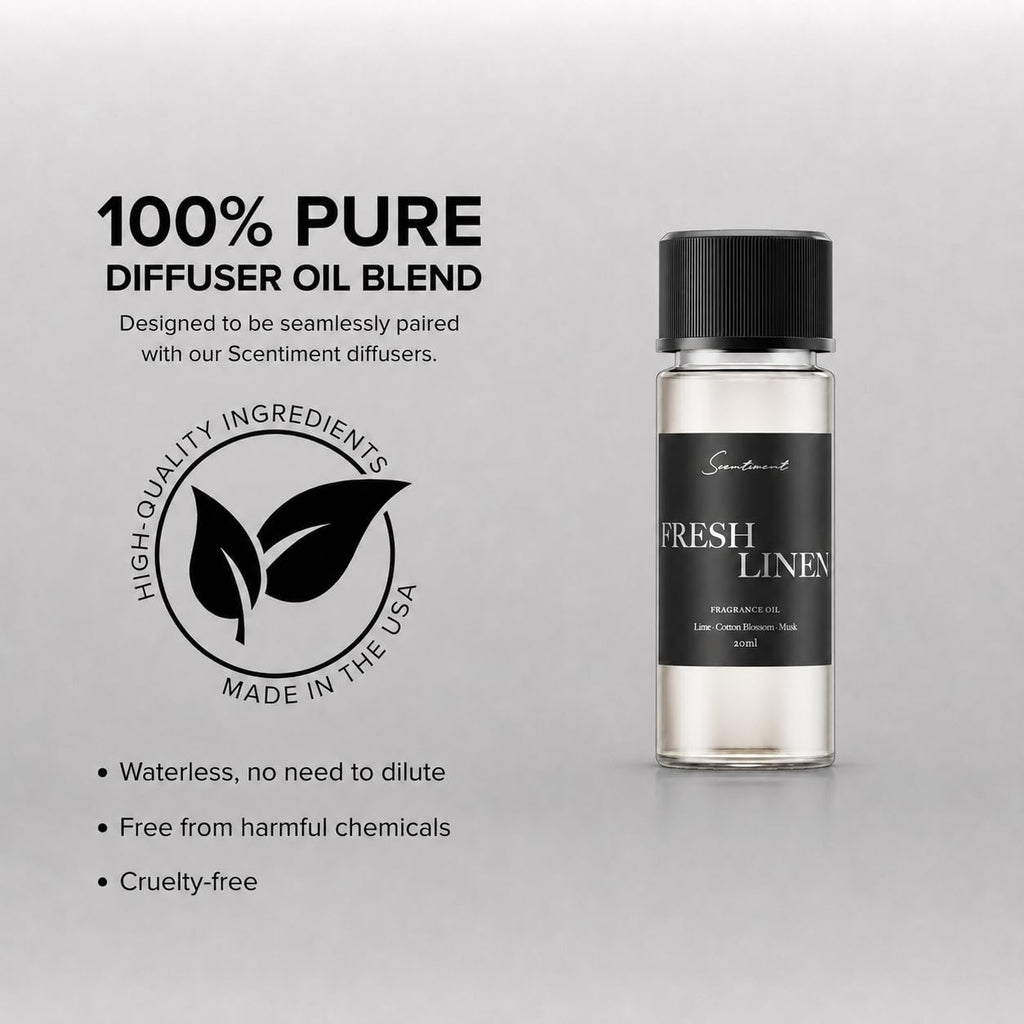 Fresh Linen Diffuser Oil - 0.68 fl oz Refill