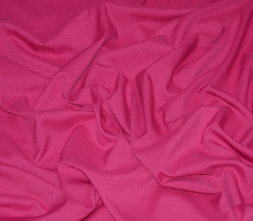 Poly Poplin Solid Fabric 120" Wide Sold By The Yard (Fuchsia)