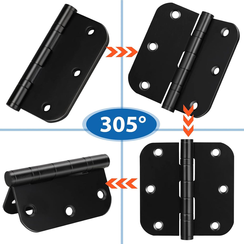 Stainless Steel Door Hinges, 3.5''X 3.5'' Ball Bearing Hinges