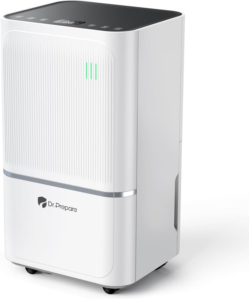 2000-2600 Sq.Ft Dehumidifier for Home with Drain Hose, 38 Pints/Day Dehumidifier for Basement, Bedroom, Bathroom