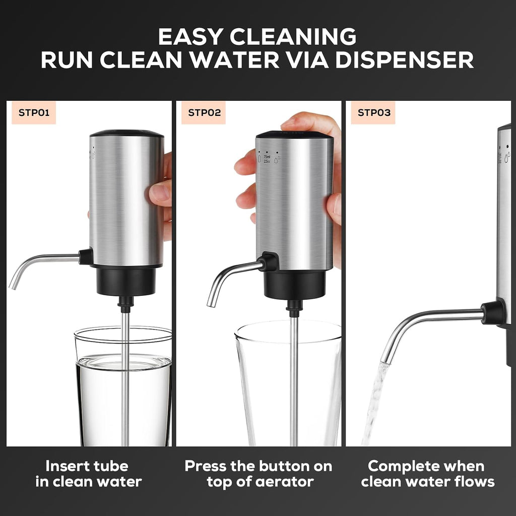 Electric Wine Aerator 3-in-1 Automatic Wine Decanter & Dispenser