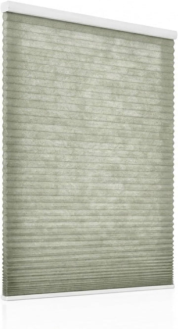 No Drill Blackout Cellular Shades, Cordless Honeycomb Blinds, Black Out Blinds for Indoor Windows, Heat Blocking