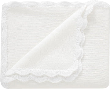 Cotton Baby Blanket Newborn Breathable Knit Blanket