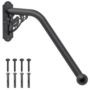 Fully Welded Staircase Handrail Iron Handrails for Outdoor Steps