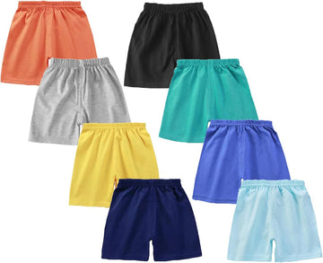 Toddler Baby Boy Shorts Summer Clothes Littler Kids Boys Short Pants with Elastic Waist Pull On Cotton Shorts