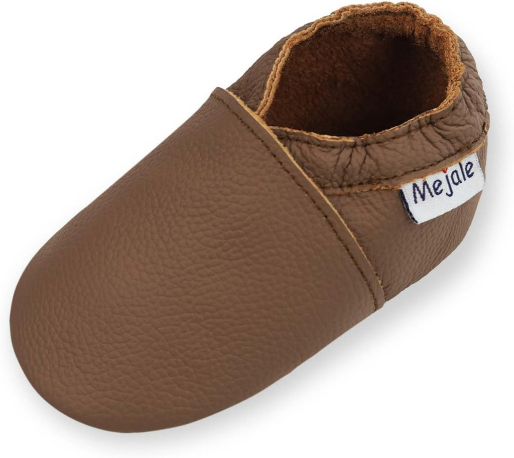 Baby Boy Shoes Soft Sole Leather Moccasins Infant Toddler Slippers
